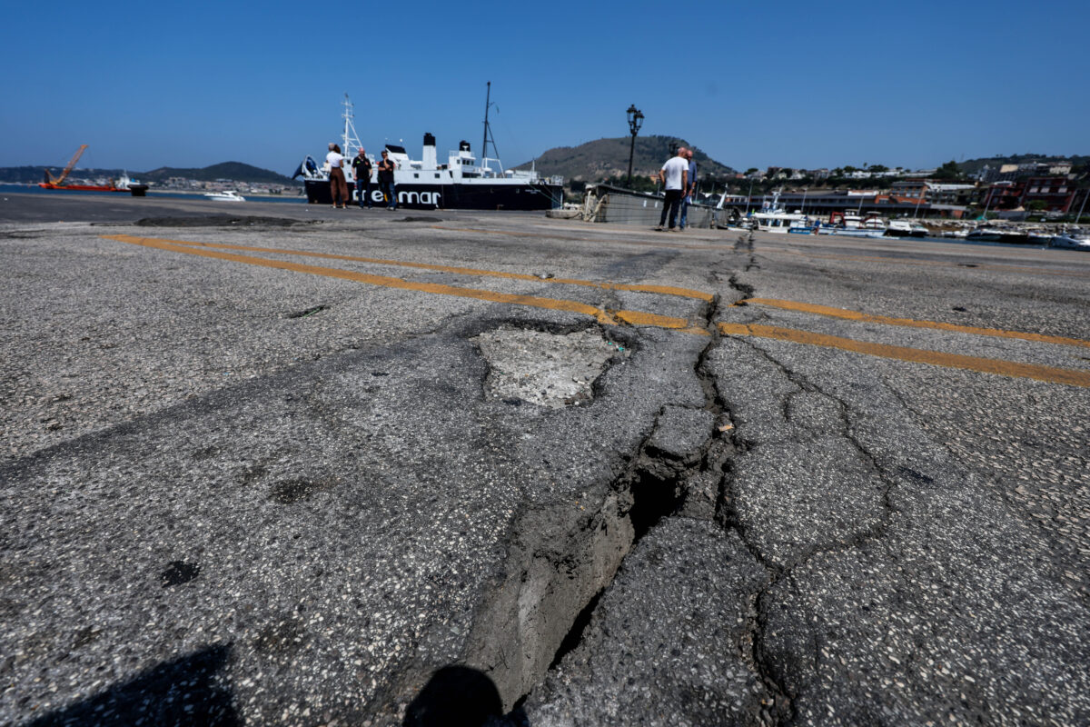Campi Flegrei: Prefecture says seismic swarm has ended, according to INGV