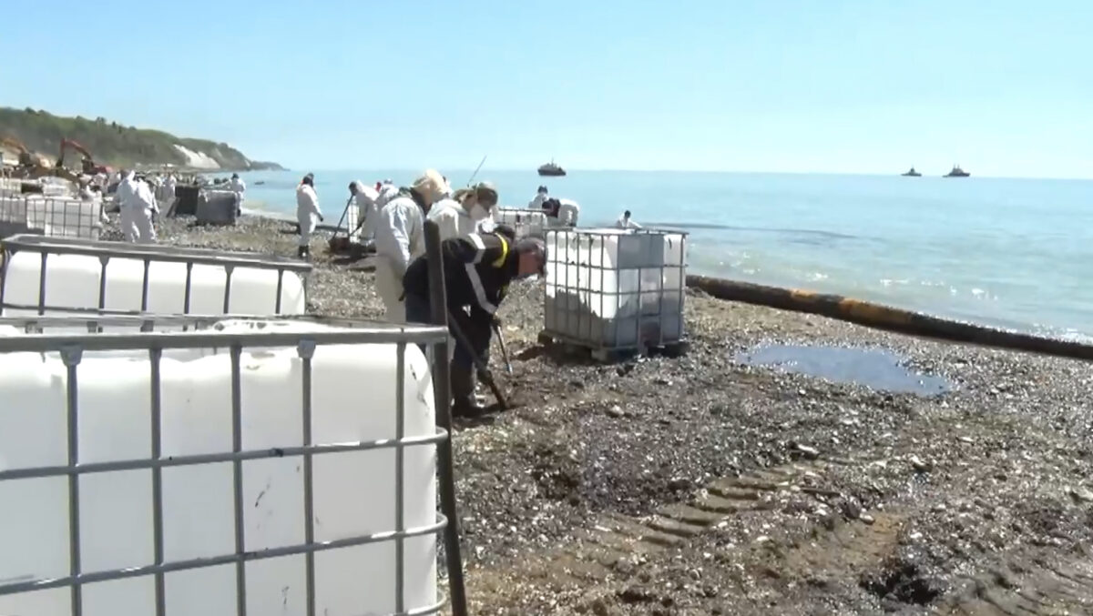 Ukraine: drone debris found on Russian beach, ‘6 fatalities, including 3 children’