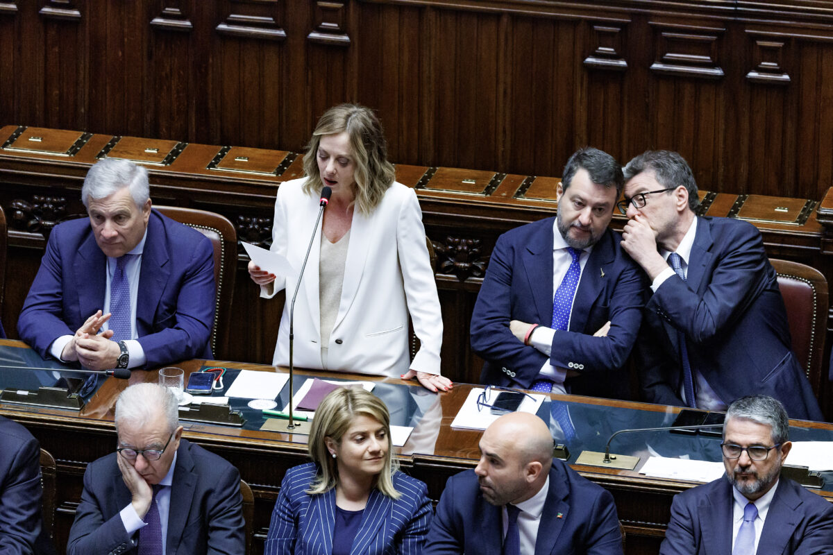 Government: Pre-Cabinet Meeting Between Meloni, Deputy Leaders Salvini and Tajani, and Giorgetti Government: Pre-Cabinet Meeting Between Meloni, Deputy Leaders Salvini and Tajani, and Giorgetti