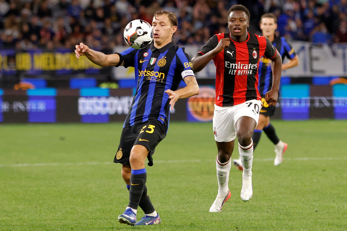 Football: Milan v Inter friendly derby ends 1-1: Nkunku equalises after Dimarco’s opener
