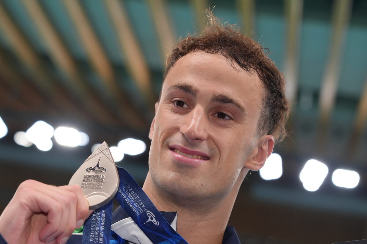 European Swimming Championships: Razzetti wins silver in the 400m individual medley