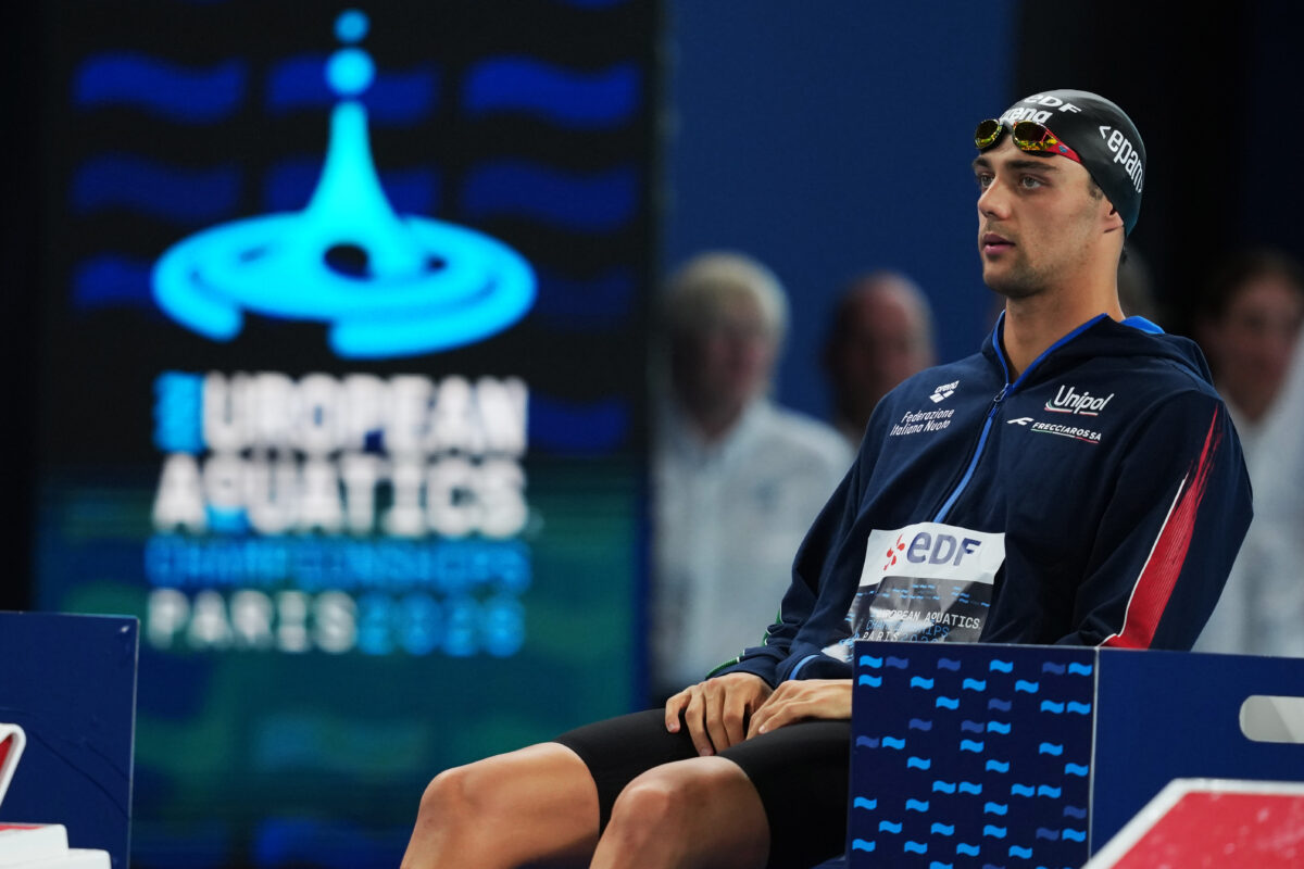 European Swimming Championships: Ceccon through to the 200m backstroke semi-finals