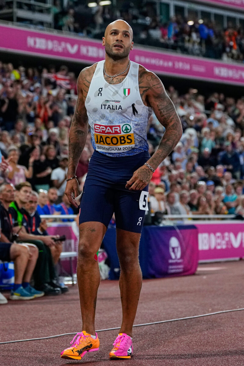 2026 European Athletics Championships: Jacobs suspected of having a strained adductor muscle