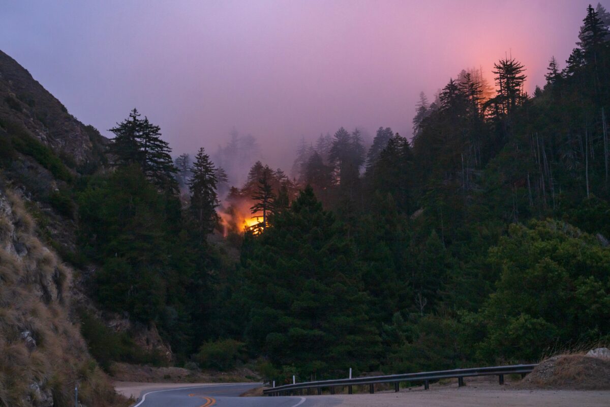 US: Wildfires in California and on the border with Nevada; parks closed