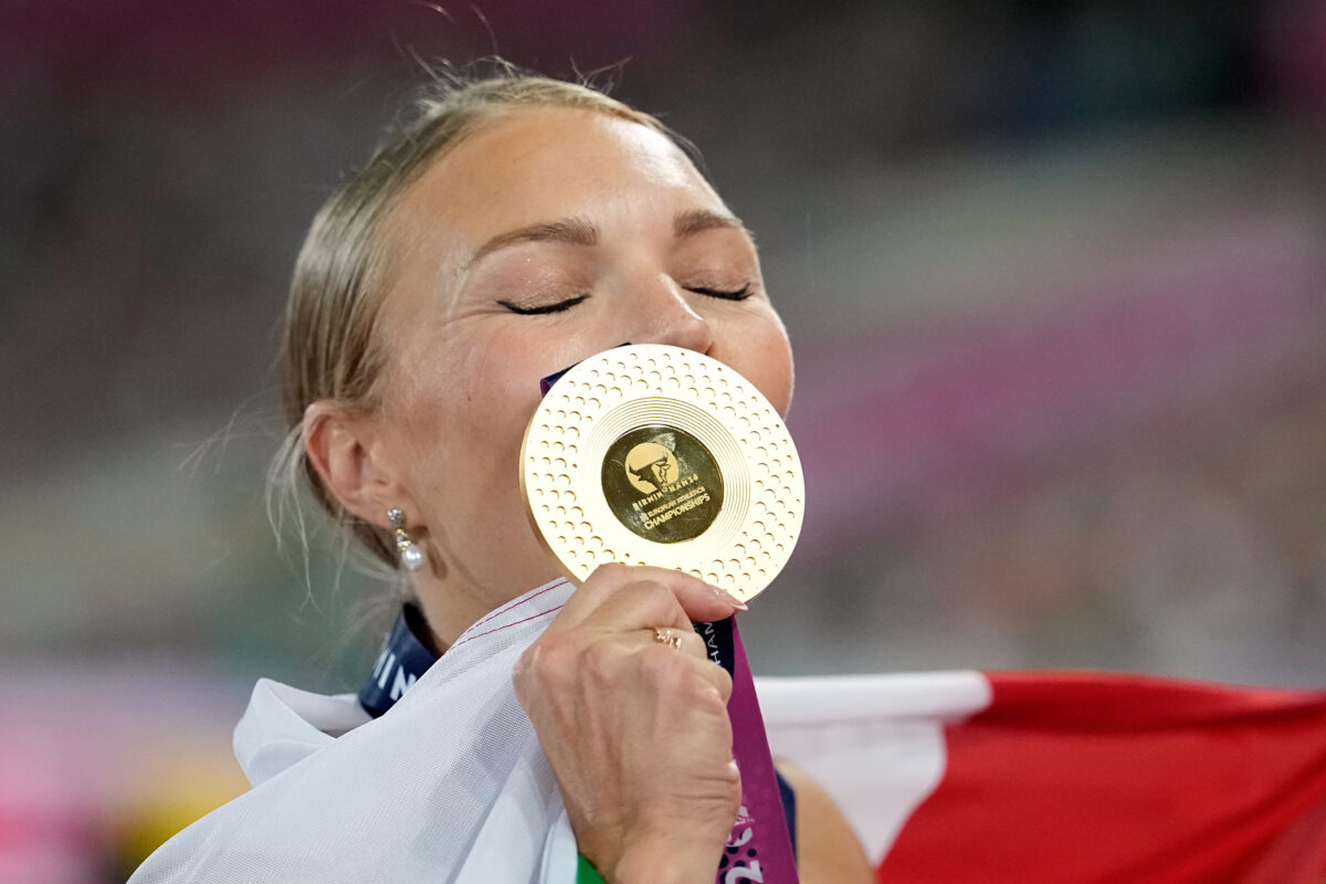 European Athletics Championships: Derkach wins gold in the triple jump European Athletics Championships: Derkach wins gold in the triple jump
