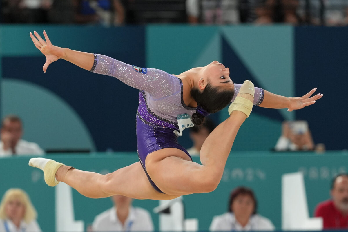European Artistic Gymnastics Championships: Manila Esposito wins gold in the floor exercise