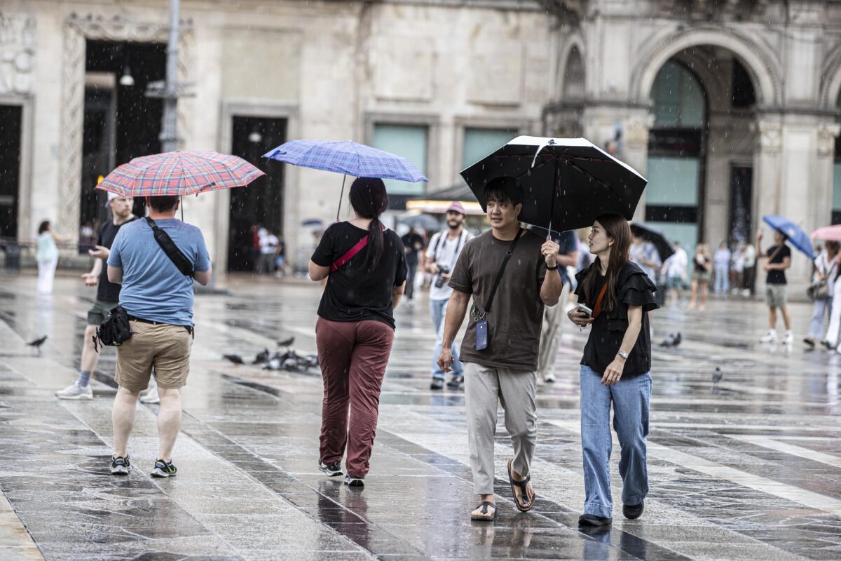 Bad weather: yellow alert in Milan due to the risk of thunderstorms until tomorrow