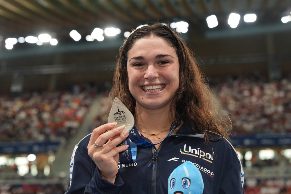 2026 European Championships, Pilato wins silver in the 50m breaststroke 2026 European Championships, Pilato wins silver in the 50m breaststroke