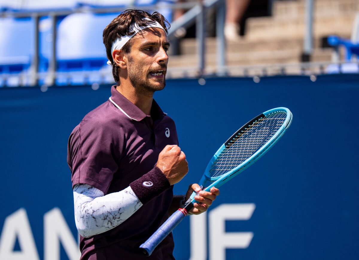 ATP Cincinnati: Musetti beats Faria in two sets to reach the quarter-finals