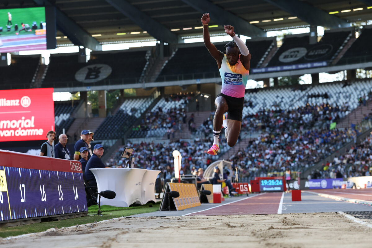 Athletics: Diaz wins Diamond League in triple jump Athletics: Diaz wins Diamond League in triple jump