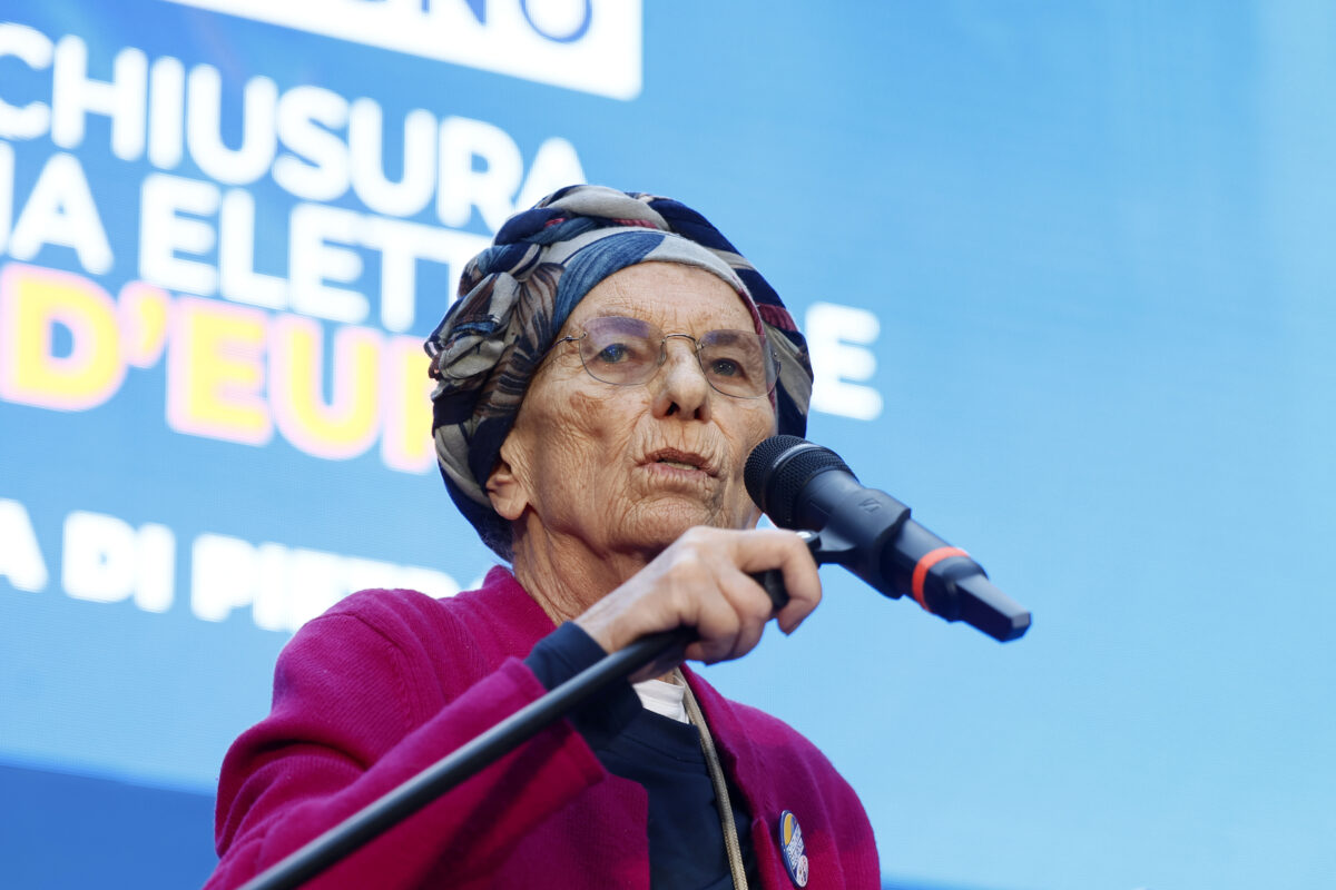 More Europe: Emma Bonino rushed to Rome More Europe: Emma Bonino rushed to Rome