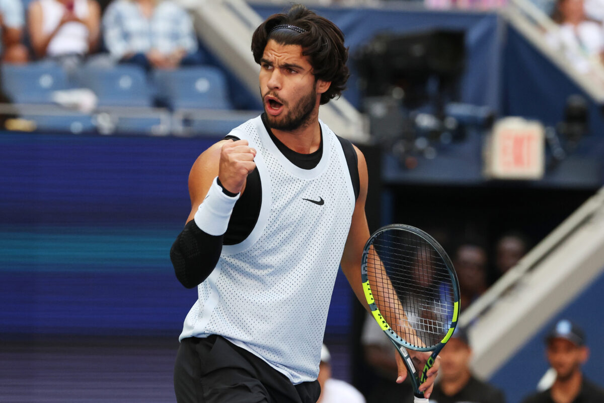 US Open: Alcaraz through to the quarter-finals, Paul knocked out in three sets