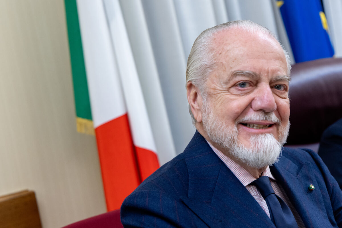 Naples, De Laurentiis: “No sexist comments about Schlein – only political ones”