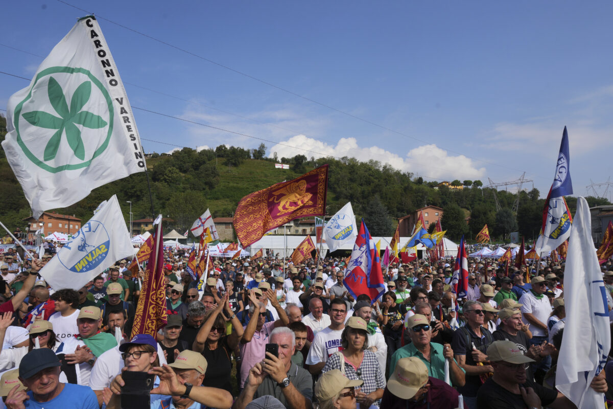 Lega: no foreign guests at Pontida – an event with a strong focus on identity