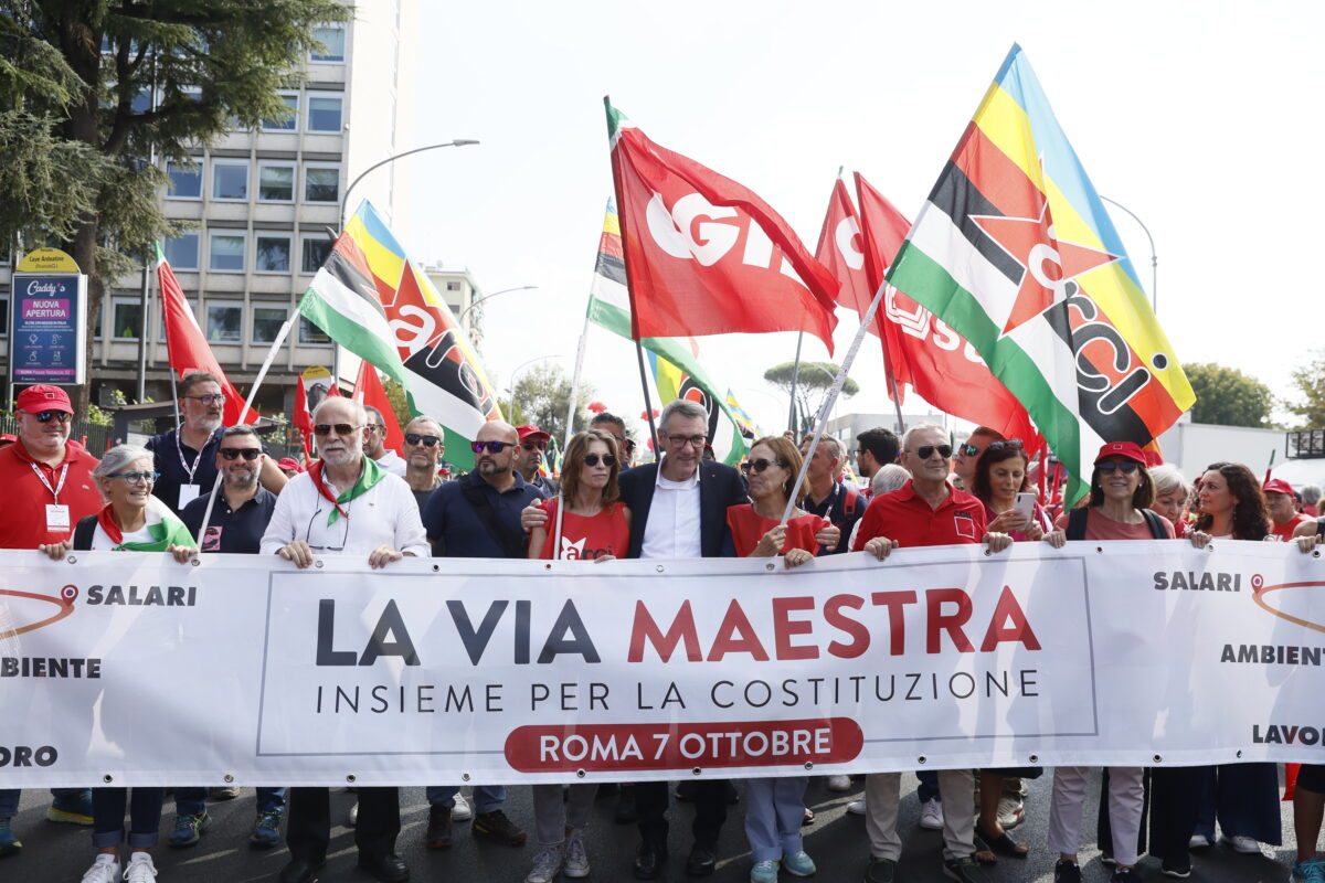 CGIL: Via Maestra – National demonstration in Rome on 17 October