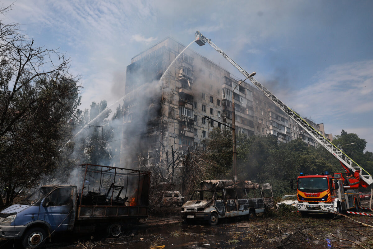 Ukraine, Russian attack on Odesa: at least six injured