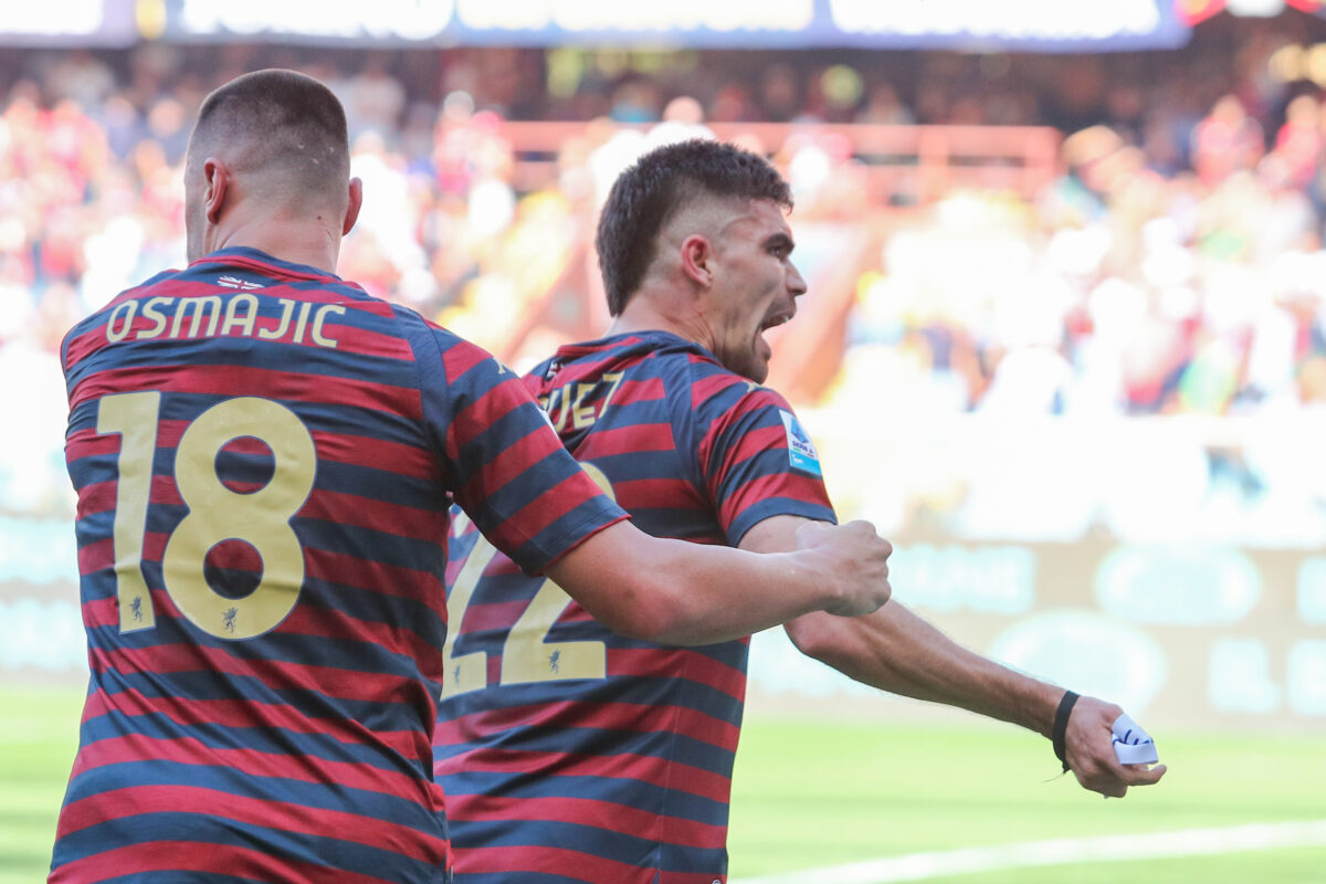 Football: Serie A, Genoa v Frosinone 1–1, Vasquez saves De Rossi Football: Serie A, Genoa v Frosinone 1–1, Vasquez saves De Rossi