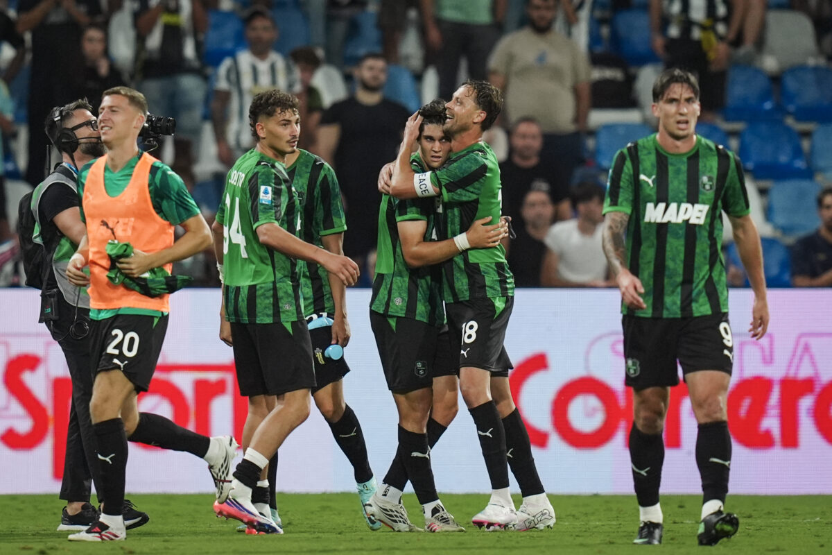Football: Serie A, Sassuolo v Juventus 3–2, Adzic proves decisive in stoppage time